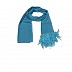 Georgette stole with feathers attached to it Georgette stole with feathers attached to it